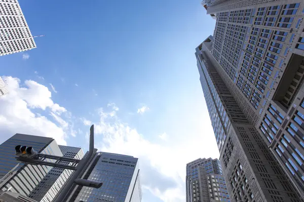 도쿄의 건물과 — 스톡 사진
