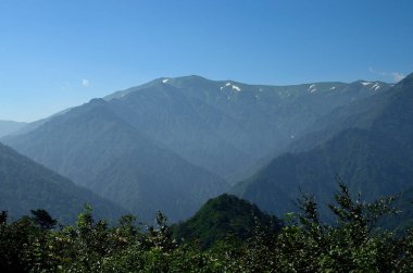 Güzel dağ manzara arka plan