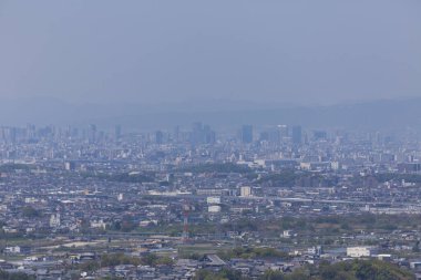 Asya Şehri Skyline, Japon şehrinin havadan görünüşü 