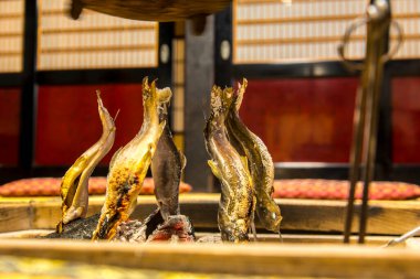 Masada ızgara balık.