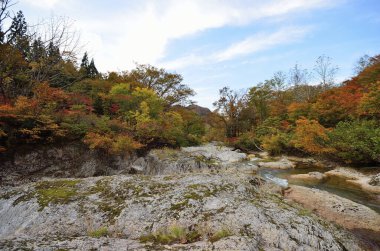 Dağların güzel manzarası