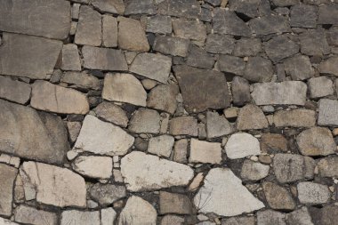 eski gri taş duvar dokusu.