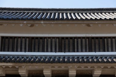 Geleneksel Japon mimari detay görünümü