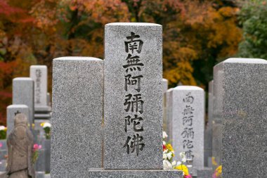  Japonca tabelalar sokakta hiyeroglifler, kapatın.