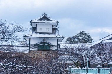 İçindeki alan Kanazawa kale Kanazawa City, Japonya.