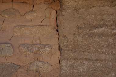 antik taş duvar arkaplanının dokusu        