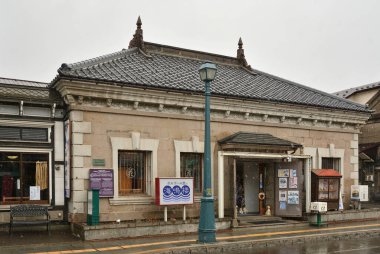 Japon şehrindeki güzel tarihi mimari manzarası