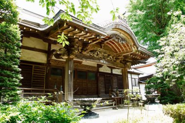 Geleneksel Japon tarzı bir ev.