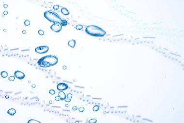 Arka planda su sıçraması var.