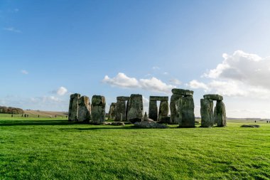 Wiltshire İngiltere 'sindeki büyük tarih öncesi taş cevheri, İngiltere