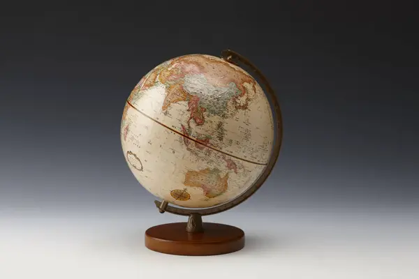 Globe Map Close View — Stock Photo, Image