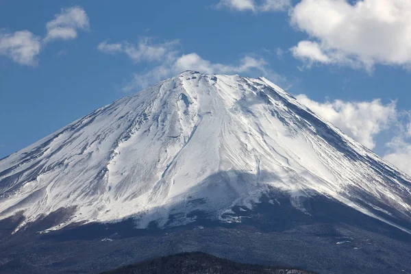 Naturskön Utsikt Över Berget Fuji Vintern Japan — Stockfoto