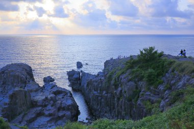 Denizde güzel gün batımı