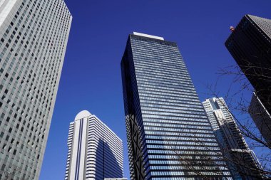 modern şehir mimarisi, Tokyo, Japonya 