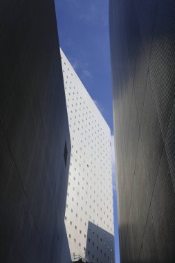 Şehirdeki modern gökdelenler