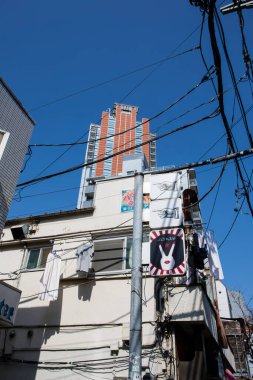 Şehir manzarası arka plan görüntüsü, şehir konsepti 