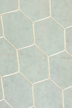 Yüzeydeki ışık renkli karoların altıgen deseni