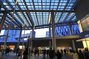 Modern şehir mimarisi arka planı, şehir konsepti 