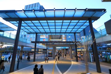 Modern şehir mimarisi arka planı, şehir konsepti 