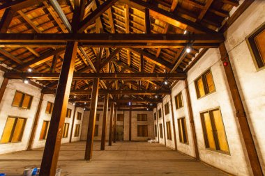 Tomioka, Japonya 'daki eski İpek Değirmeni