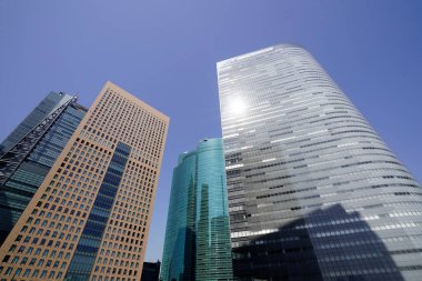 modern şehir mimarisi, Tokyo, Japonya 