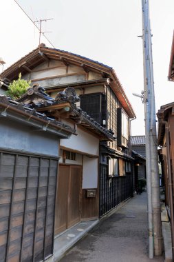 Kyoto, Japonya 'nın manzarası.