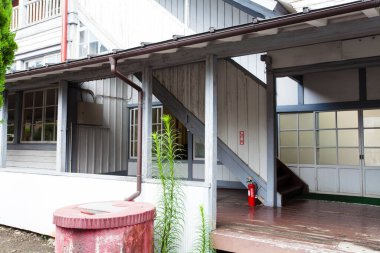 Gunma, Japonya 'daki eski Tomioka İpek Değirmeni. UNESCO Dünya Mirası