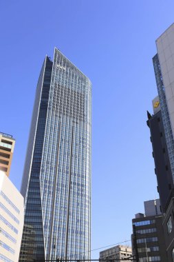 Modern şehir manzarası arka plan görüntüsü, şehir konsepti 