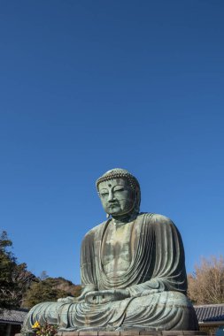 Buda heykelinin güzel manzarası 