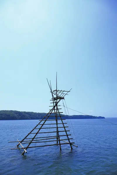 Tradycyjna Wieża Rybacka Boramachi Yagura — Zdjęcie stockowe