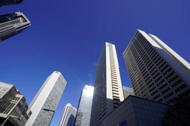 modern şehir mimarisi, Tokyo, Japonya 