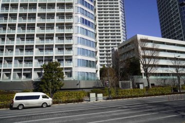 modern şehir mimarisi, Tokyo, Japonya 