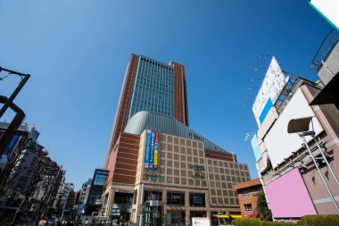 Modern şehir manzarası arka plan görüntüsü, şehir konsepti 