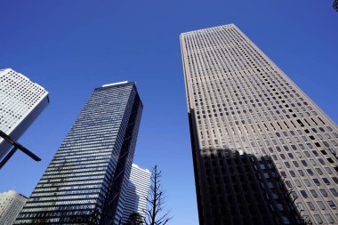 modern şehir mimarisi, Tokyo, Japonya 