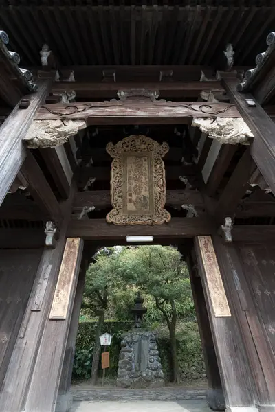 Güzel Japon tapınağı manzarası, Budizm konsepti