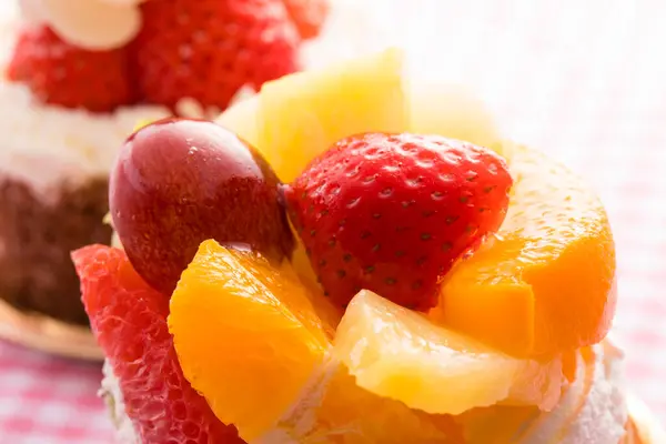 Nahaufnahme Von Frischen Köstlichen Früchten — Stockfoto