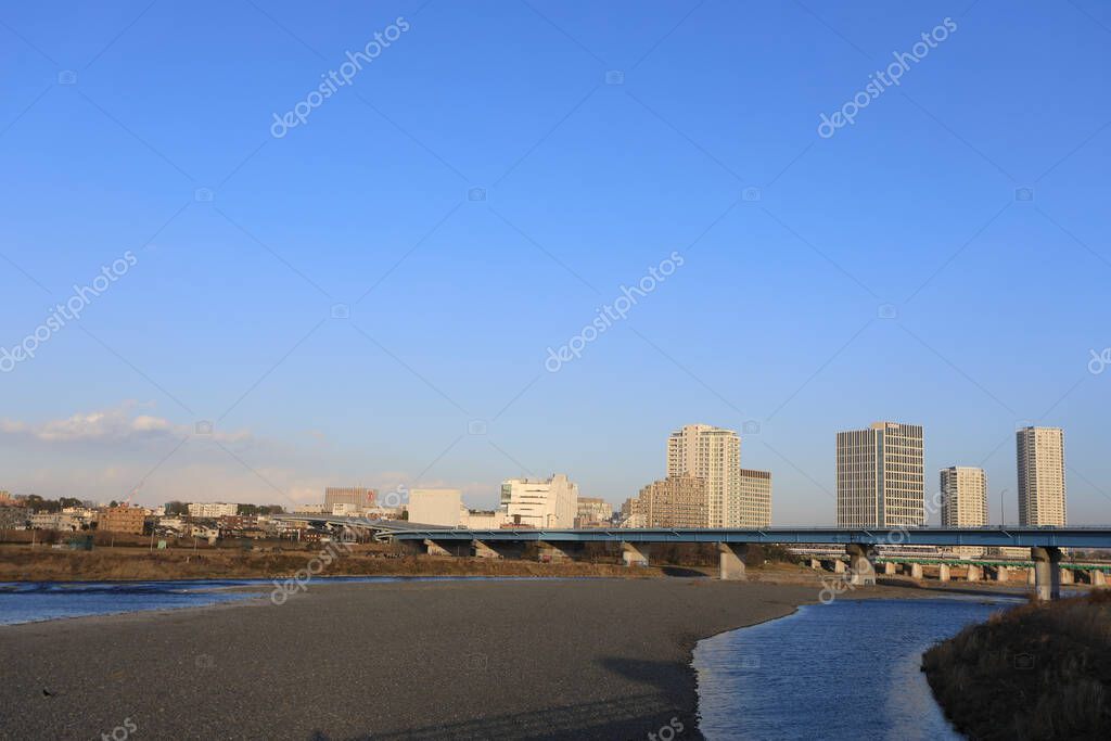 El río Tama y la estación de Futakotamagawa se encuentran en Setagaya