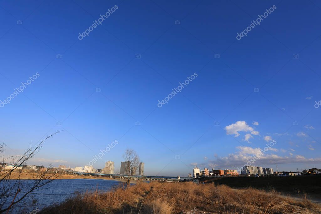 El río Tama y la estación de Futakotamagawa se encuentran en Setagaya