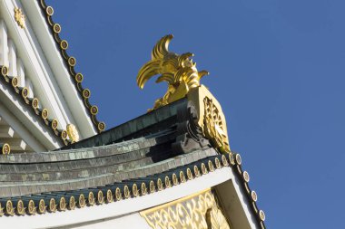 Japon Devleti 'ndeki tapınak, kapatın.