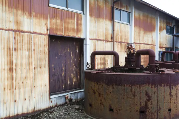 Stock image old Tomioka Silk Mill exterior in Gunma, Japan