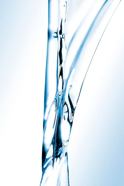 Gießen Sauberen Wassers Abstrakte Macto Hintergrund — Stockfoto