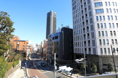 Modern şehir mimarisi arka planı, şehir konsepti 