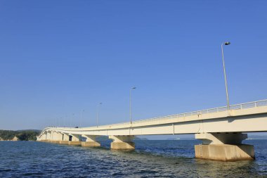 Köprü, Notojima oohashi, Ishikawa, Japonya