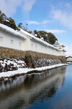 Geleneksel Japon mimarisi karla kaplıydı