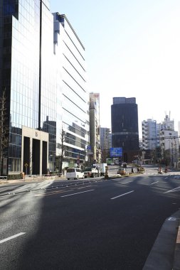 Modern şehir manzarası arka plan görüntüsü, şehir konsepti 