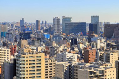 Japonya 'daki modern yüksek binalar