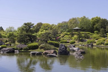 Geleneksel Japon Bahçesi - Sakai Şehri, Osaka, Japonya