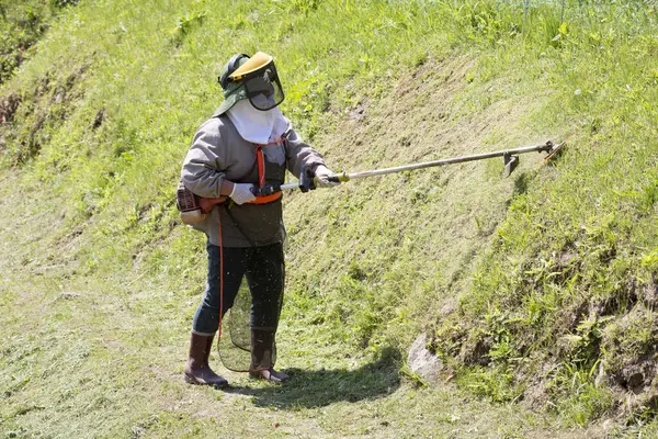 Bahçe çim biçme makinesi, çim bakımı ile çim kesme bahçıvan