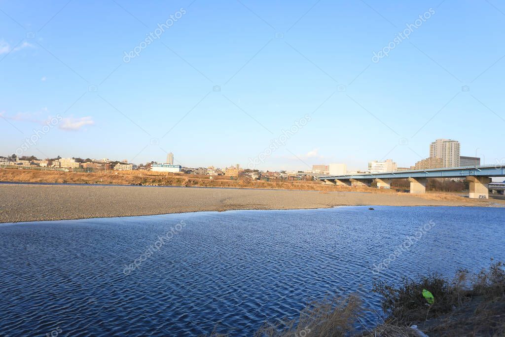 El río Tama y la estación de Futakotamagawa se encuentran en Setagaya