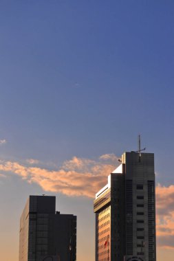 Tokyo üzerinde gün batımı, Japonya 